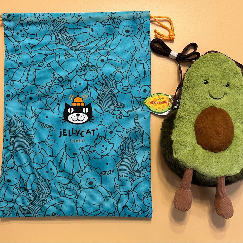 Jellycat Amuseable Avocado Bag - Picture 2 of 8